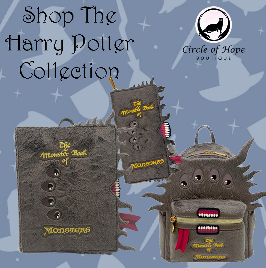 Loungefly Harry Potter Monster Book of Monsters Mini Backpack and