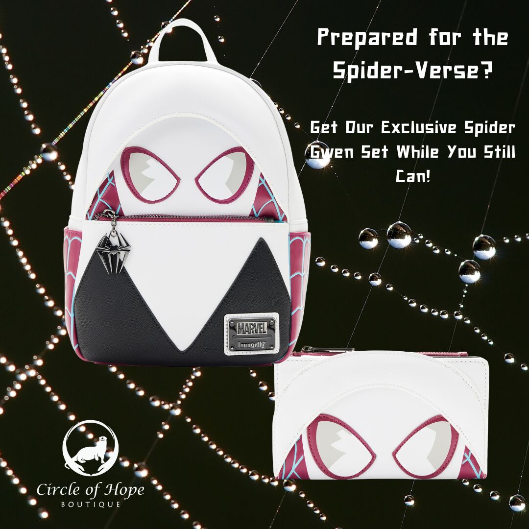 Spider gwen loungefly online backpack